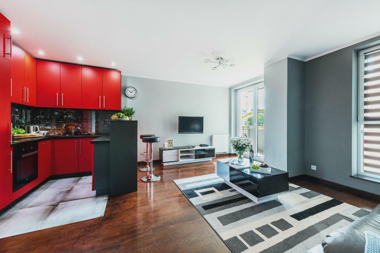 ורשה P&O Apartments Wola Tarasy מראה חיצוני תמונה